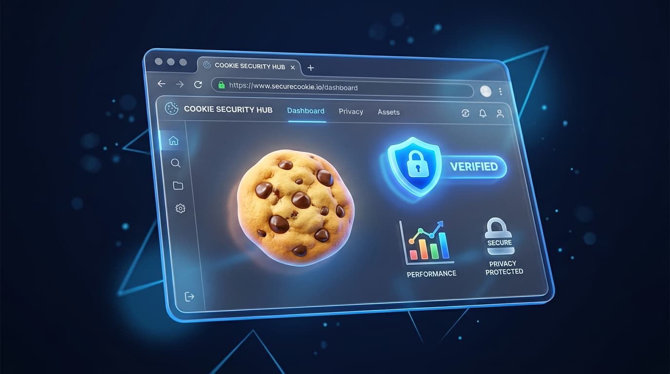 Cookie policy security illustration