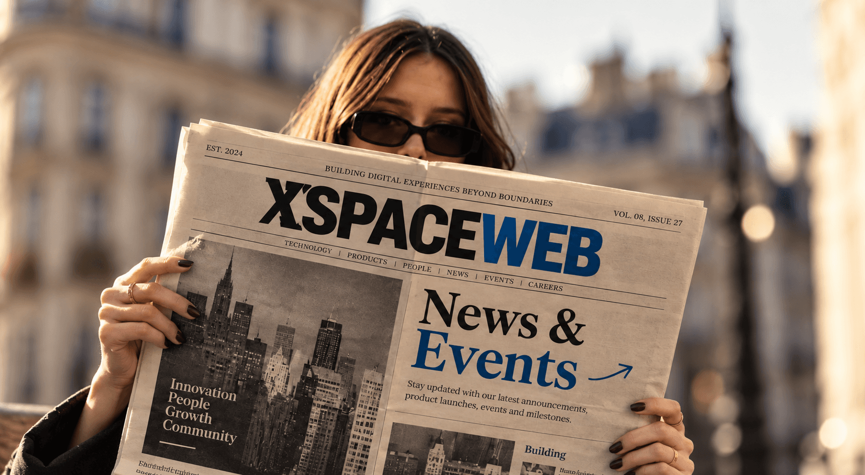 XSPACEWEB News and Events Newspaper