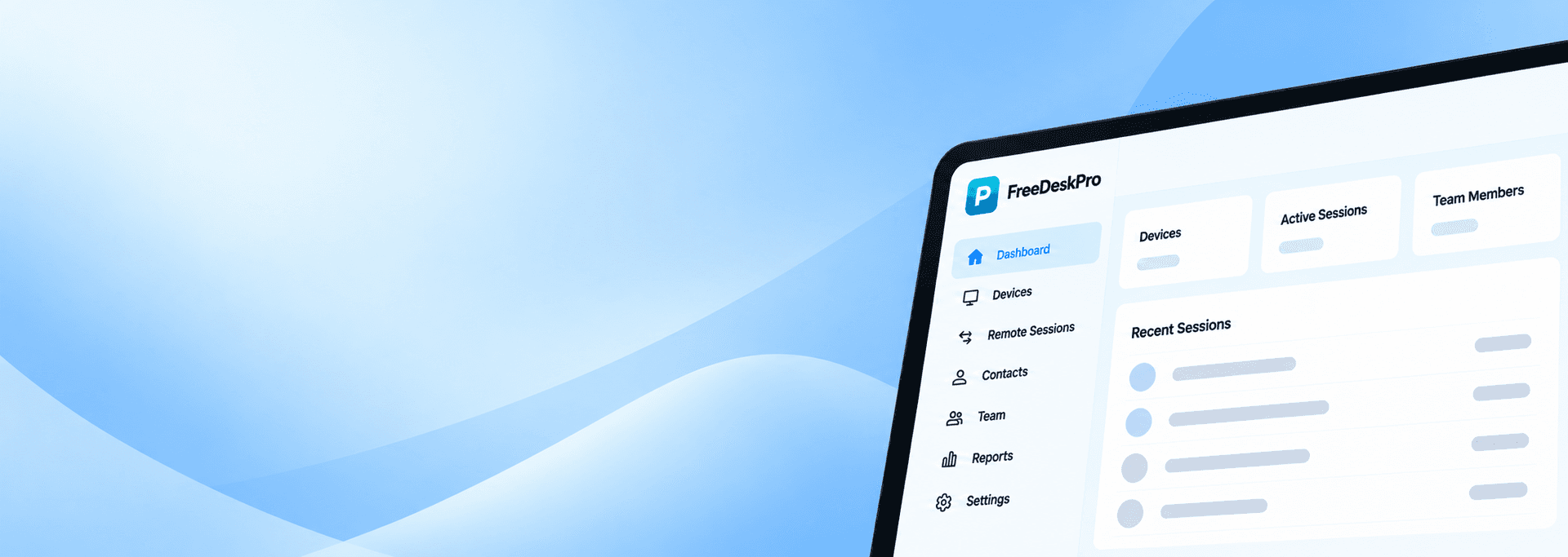 FreeDeskPro Ultra-Fast Remote Desktop Workstation