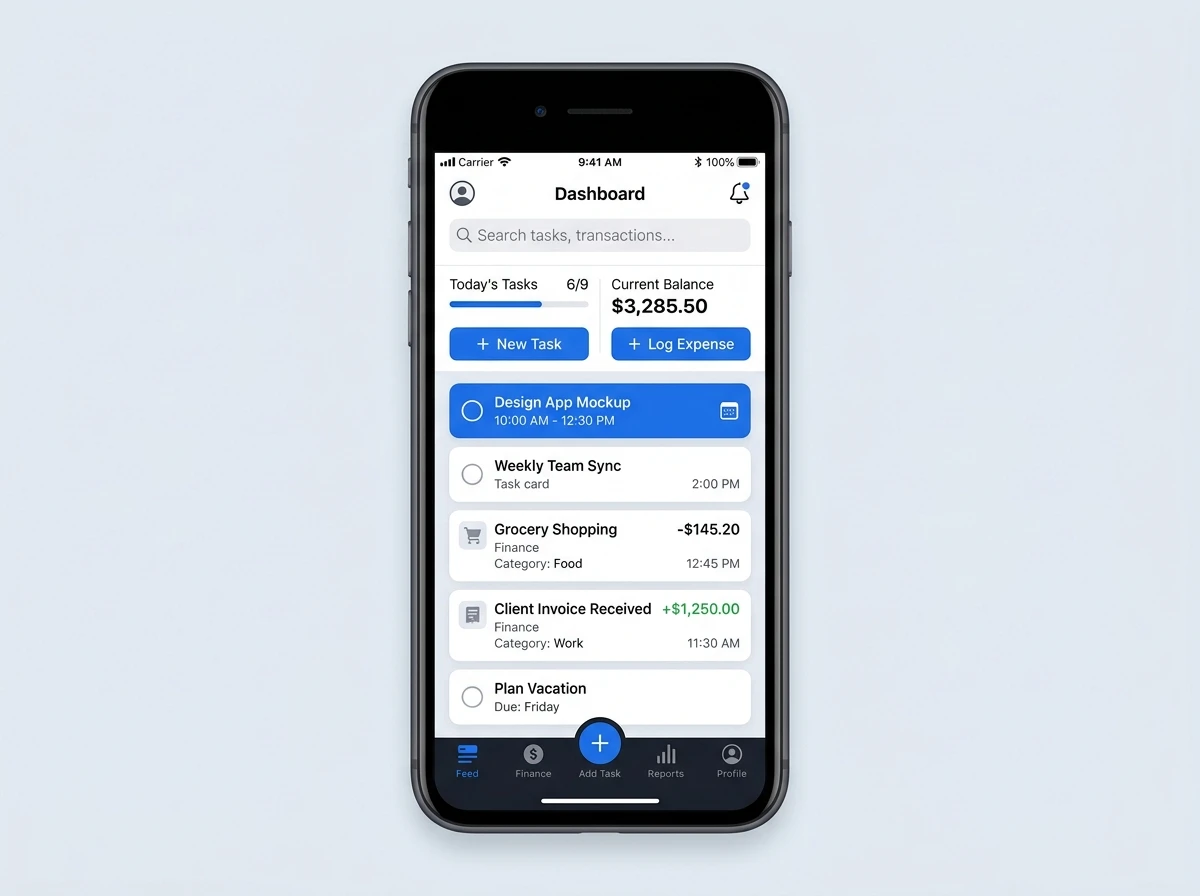 Modern iOS Native Mobile Application Experience
