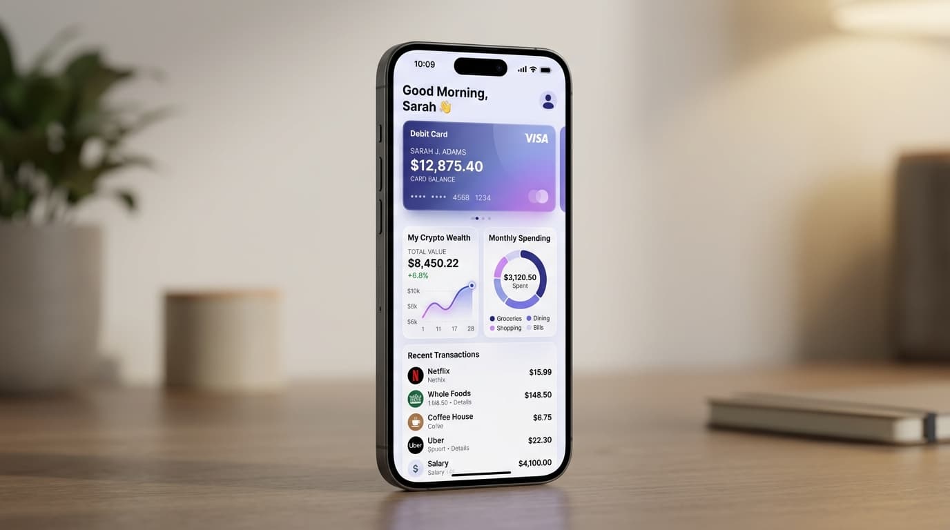 FinPulse Mobile Banking and Wealth Application Interface