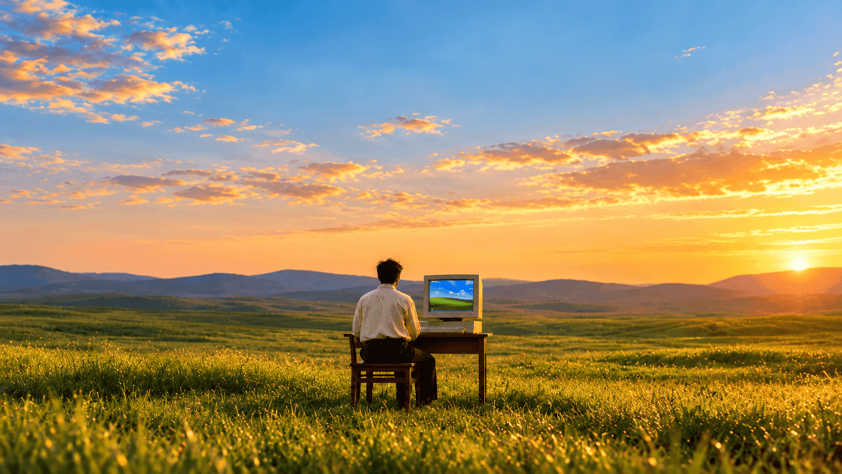It All Started Here - One person. One computer. Just a vision.
