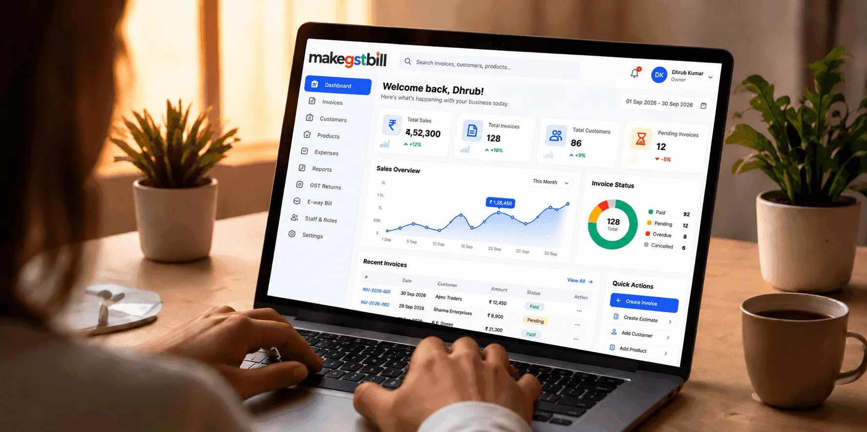 MakeGSTBill preview