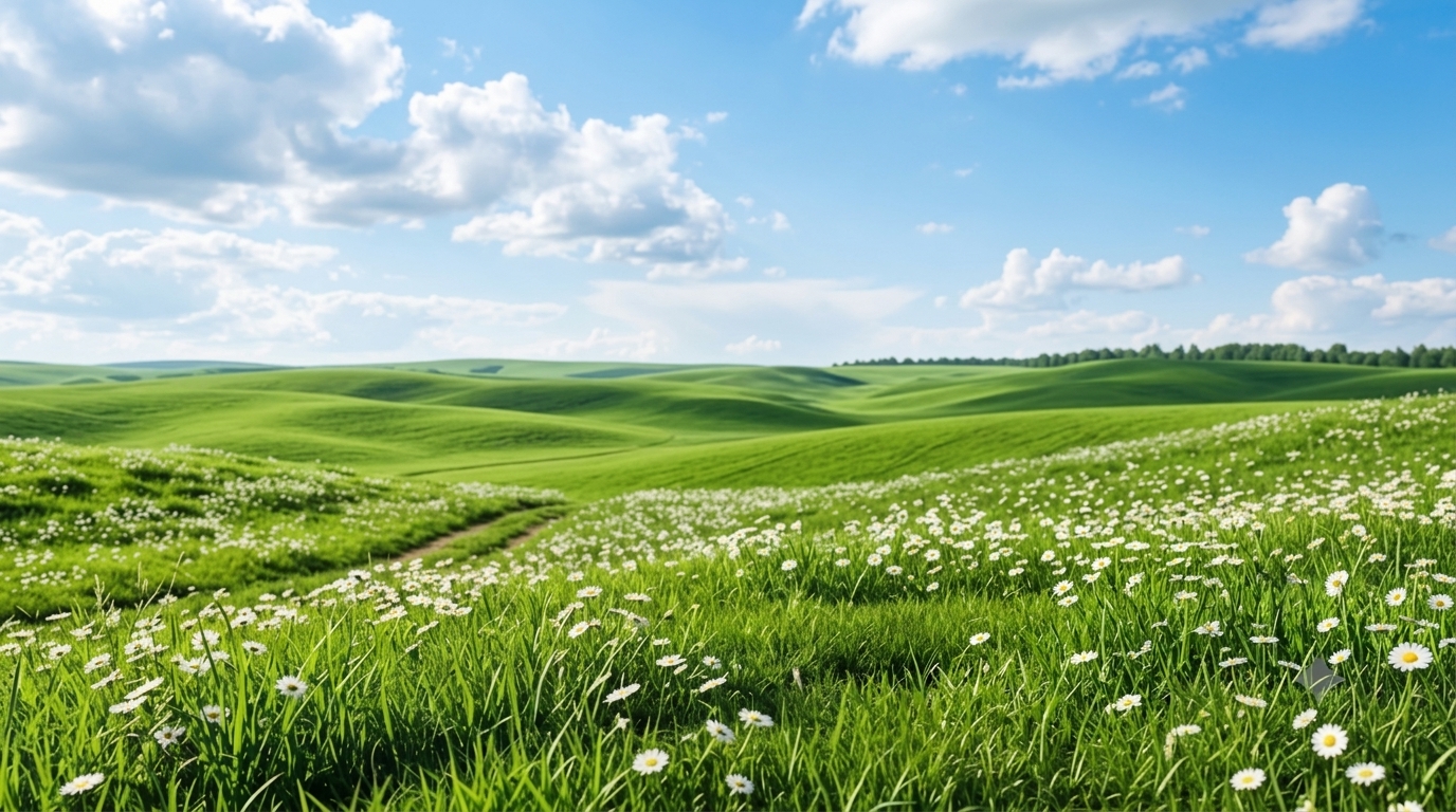 Digital Solutions Rolling Green Hills Landscape